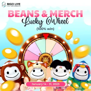 Contoh event Beans Bigo