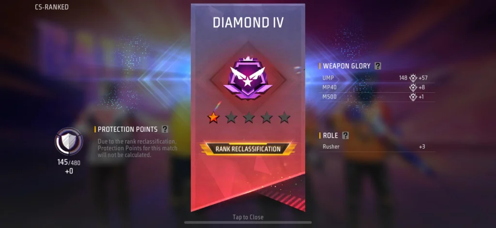 Rank Diamond Free Fire