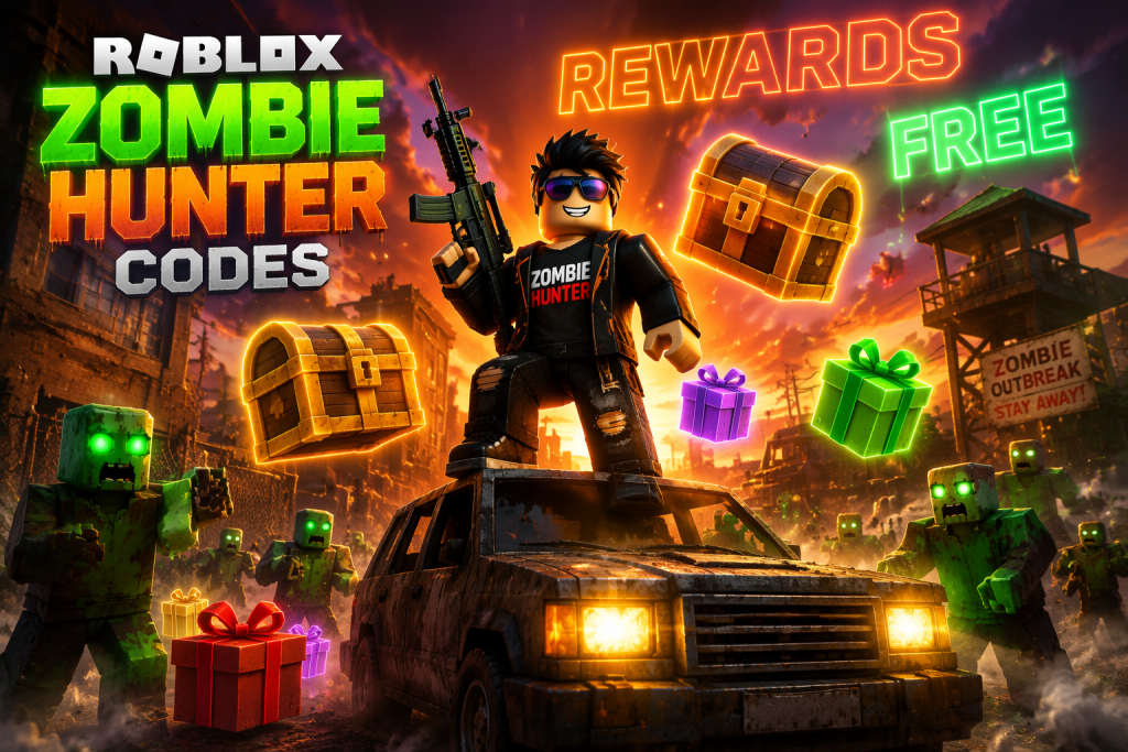 Mau Hadiah Gratisan? Ini Code Zombie Hunter aka Hunty Zombie Roblox Terbaru!