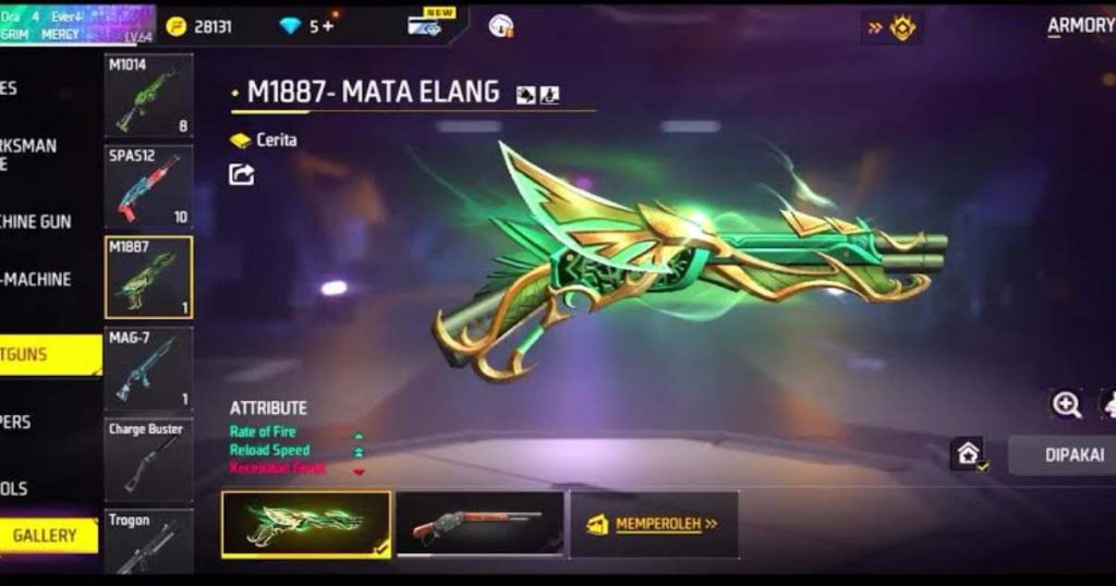 SG Mata Elang FF: Statistik, Efek, dan Cara Mendapatkannya